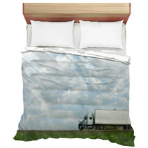 Truck On The Road. Bedding 55986918