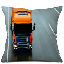 Truck On The Road Pillows 65701971