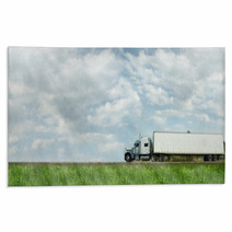 Truck On The Road. Rugs 55986918