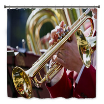 Trumpet Player Bath Decor 39935284