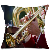 Trumpet Player Pillows 39935284