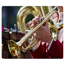 Trumpet Player Rugs 39935284