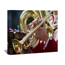 Trumpet Player Wall Art 39935284