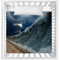 Tsunami Waves Nursery Decor 56441028