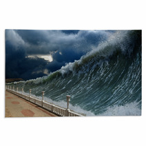 Tsunami Waves Rugs 56441028