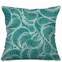 Turquoise Background Pillows 52451196