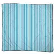 Turquoise Stripes Blankets 9006573