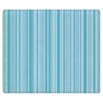 Turquoise Stripes Rugs 9006573