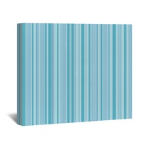 Turquoise Stripes Wall Art 9006573