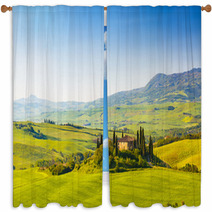 Tuscany At Spring Window Curtains 65960476