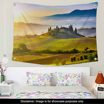 Tuscany At Sunrise Wall Art 61838636