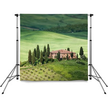 Tuscany Landscape - Belvedere Backdrops 46483889