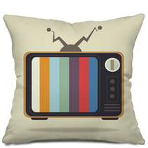 Tv Retro Pillows 61059633
