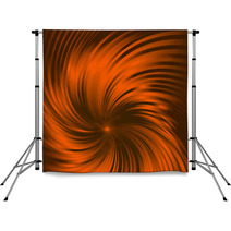 Twisted Orange Color Background Backdrops 70818061