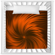 Twisted Orange Color Background Nursery Decor 70818061