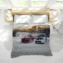 Two Cars Opposition Race Bedding 86064337