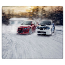Two Cars Opposition Race Rugs 86064337