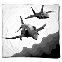 Two Military Aircraft Blankets 31822480