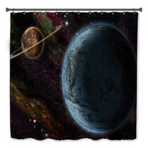 Two Planet In Outer Space Bath Decor 10393766
