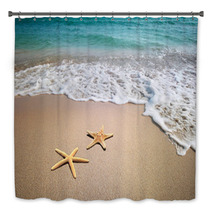 Two Starfish On A Beach Bath Decor 19804151