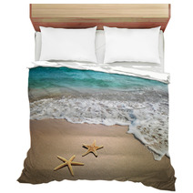 Two Starfish On A Beach Bedding 19804151