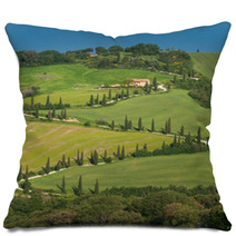 Typical Tuscan Landscape Pillows 67554629