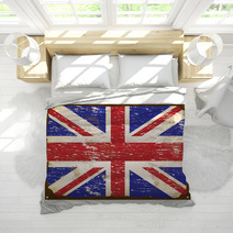 UK Flag Enamel Sign Bedding 57701738