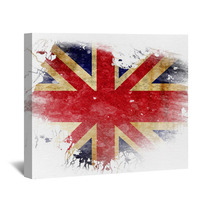 UK Flag Wall Art 55756496