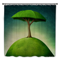 Umbrella Tree Bath Decor 60839855