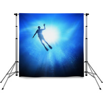 Under The Waves Backdrops 54924473