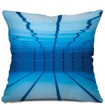 Underwater Empty Swimming Pool Pillows 199160562