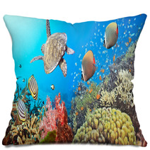 Underwater Panorama Pillows 28289655