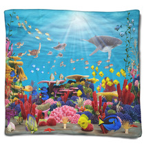 Underwater Paradise Blankets 44026029
