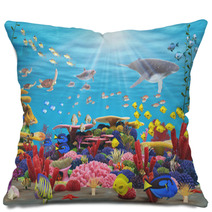 Underwater Paradise Pillows 44026029