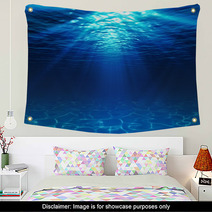 Underwater View With Sandy Seabed Wall Art 61762419