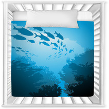 Underwater World Nursery Decor 52485062
