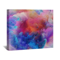 Unfolding Of Colors Wall Art 80221464