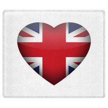 Union Jack Love Heart Rugs 33655622
