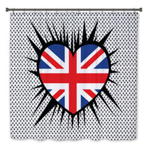 United Kingdom Flag Or UK British Flag Bath Decor 59889935