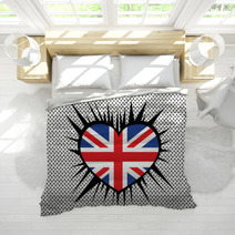 United Kingdom Flag Or UK British Flag Bedding 59889935