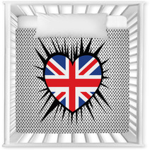 United Kingdom Flag Or UK British Flag Nursery Decor 59889935