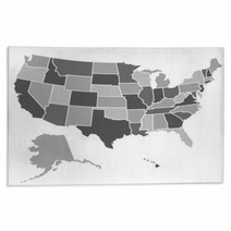 United States Map Rugs 27196739