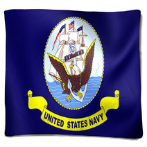 United States Navy Flag Blankets 90891365