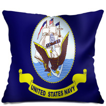 United States Navy Flag Pillows 90891365
