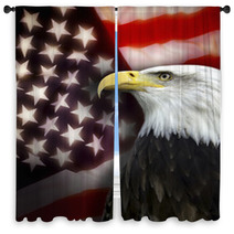 United States Of America - Patriotism Window Curtains 59005331