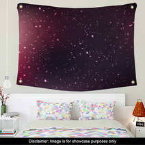 Universe Filled With Stars, Nebula And Galaxy Wall Art 67600874