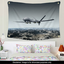 Unmanned Combat Air Vehicle Wall Art 46120016