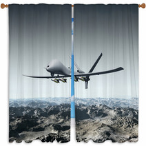 Unmanned Combat Air Vehicle Window Curtains 46120016