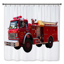Us Firetruck Bath Decor 3376197