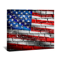 US Flag Wall Art 53806889
